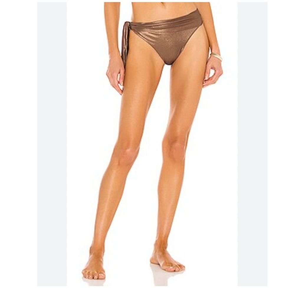 DEVON WINDSOR Brown Bikini Bottom